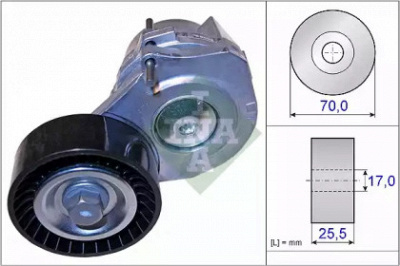 WILMINK GROUP wg1253552 -  Натяжная планка, поликлиновой ремень